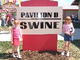 Nothing says fun like the Swine barn.